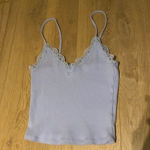 Pastel blue tank top